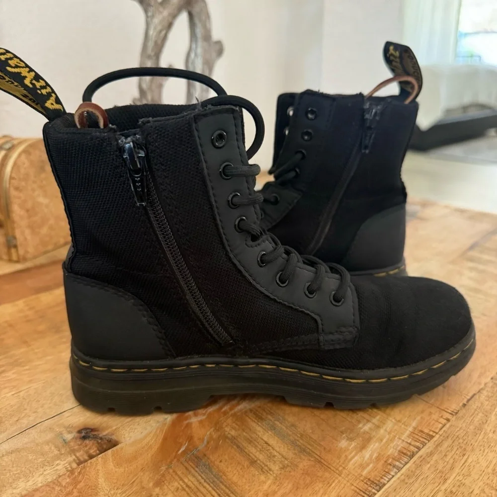 Dr. Martens Combs Boot - Little Kid / Big Kid - Black Size 2